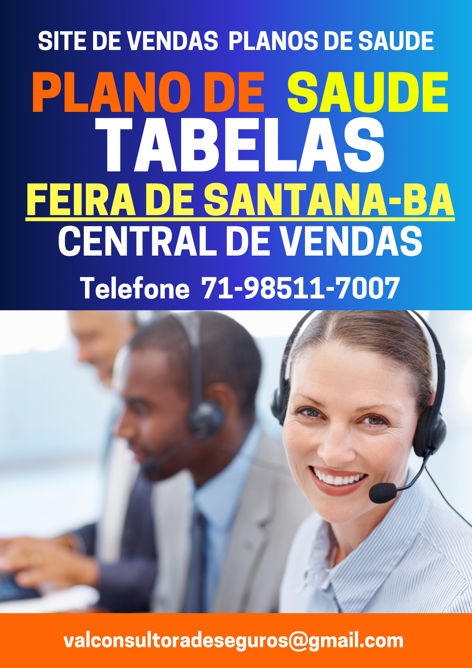 Plano de Saude Hapvida Intermedica Adesão Individual
Salvador (BA), Lauro de Freitas (BA), Camaçari (BA), Feira de Santana (BA)