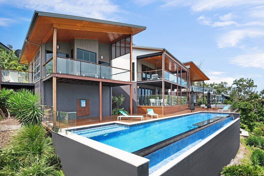 Two Storey House With Swimming Pool — Builder In Whitsundays, QLD