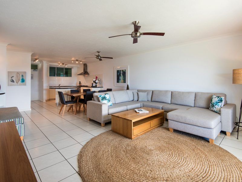 Apartment Living Room Area — Builder In Whitsundays, QLD