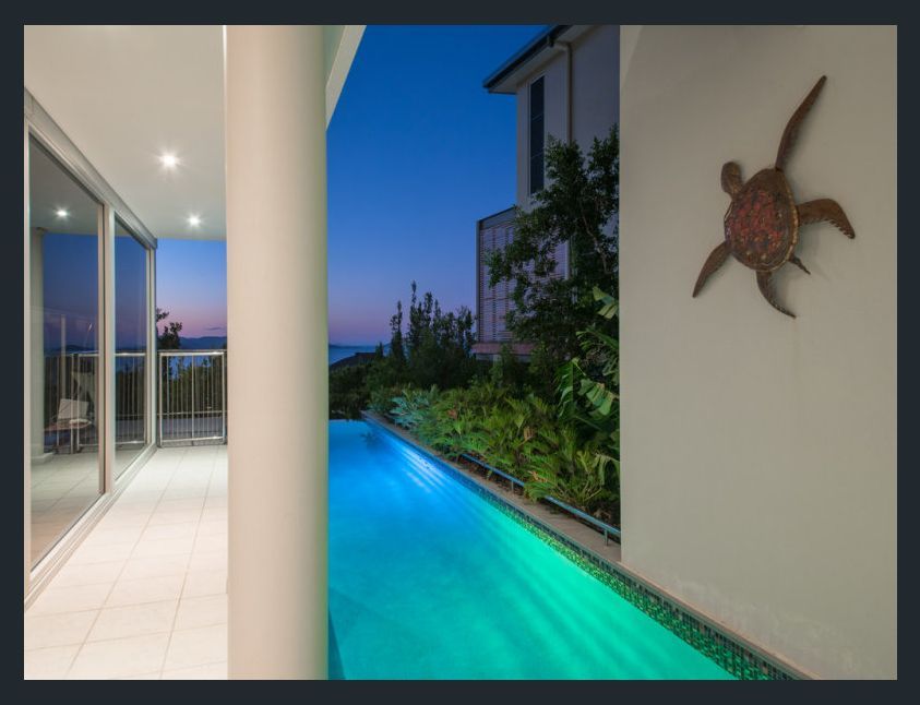 Residential Swimming Pool With LED Lighting— Builder In Whitsundays, QLD