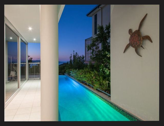 Swimming Pool With LED Lighting — Builder In Whitsundays, QLD