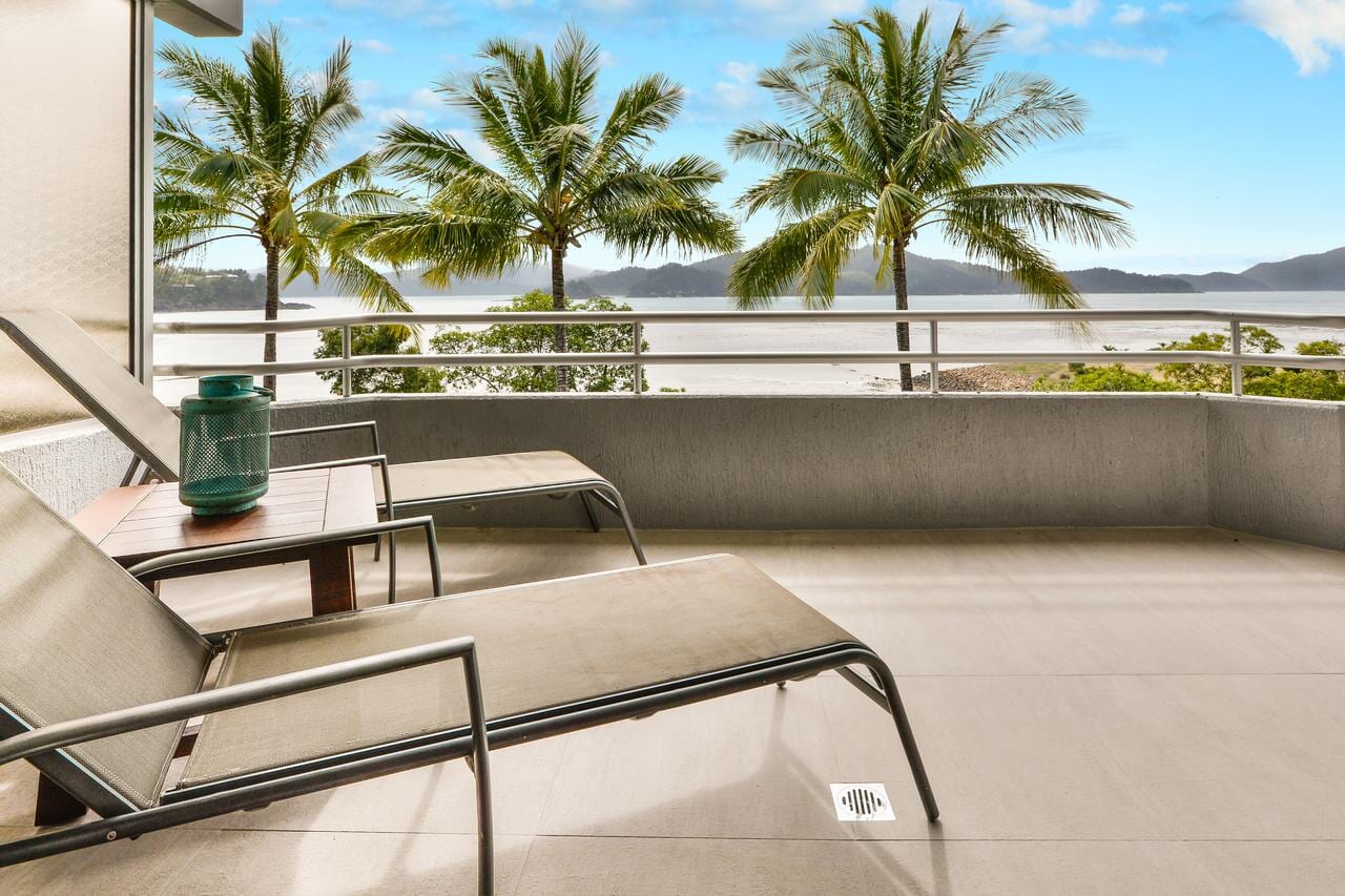 Lounge Chairs On Balcony — Builder In Whitsundays, QLD