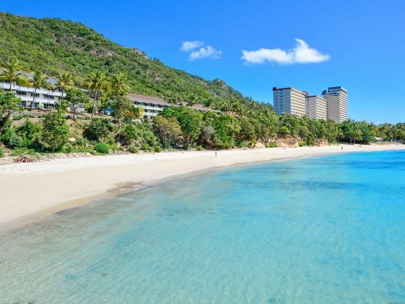 View Of Buildings From Beach — Builder In Whitsundays, QLD