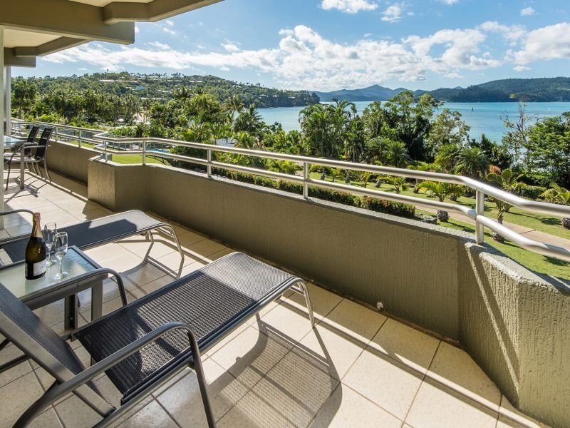 Sun Loungers On Balcony — Builder In Whitsundays, QLD