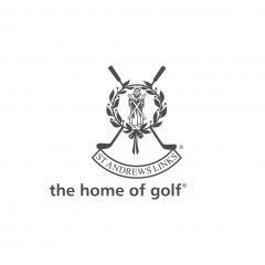 the home of golf logo