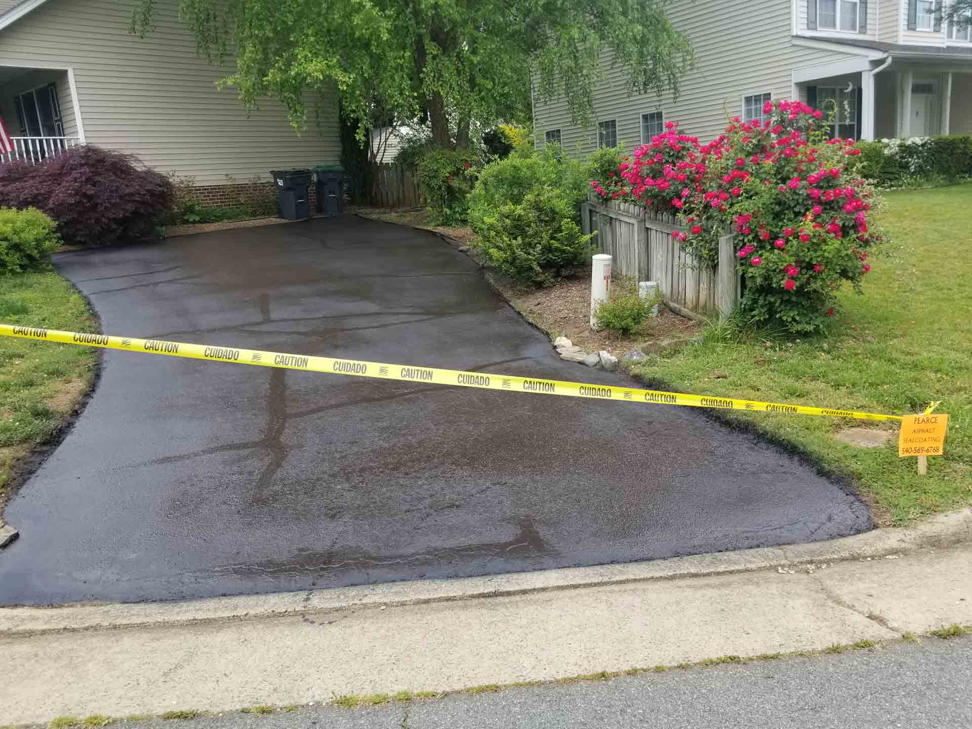 After Repair — Waynesboro, VA — Pearce Seal Coating