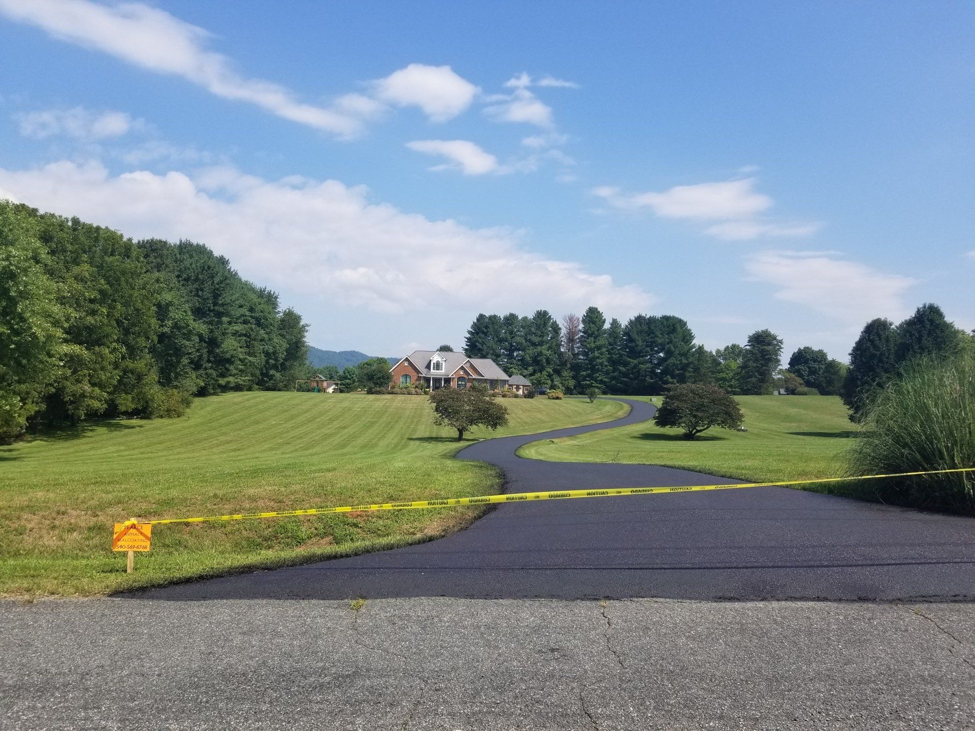 Road Asphalt — Charlottesville, VA — Pearce Driveway Sealcoating