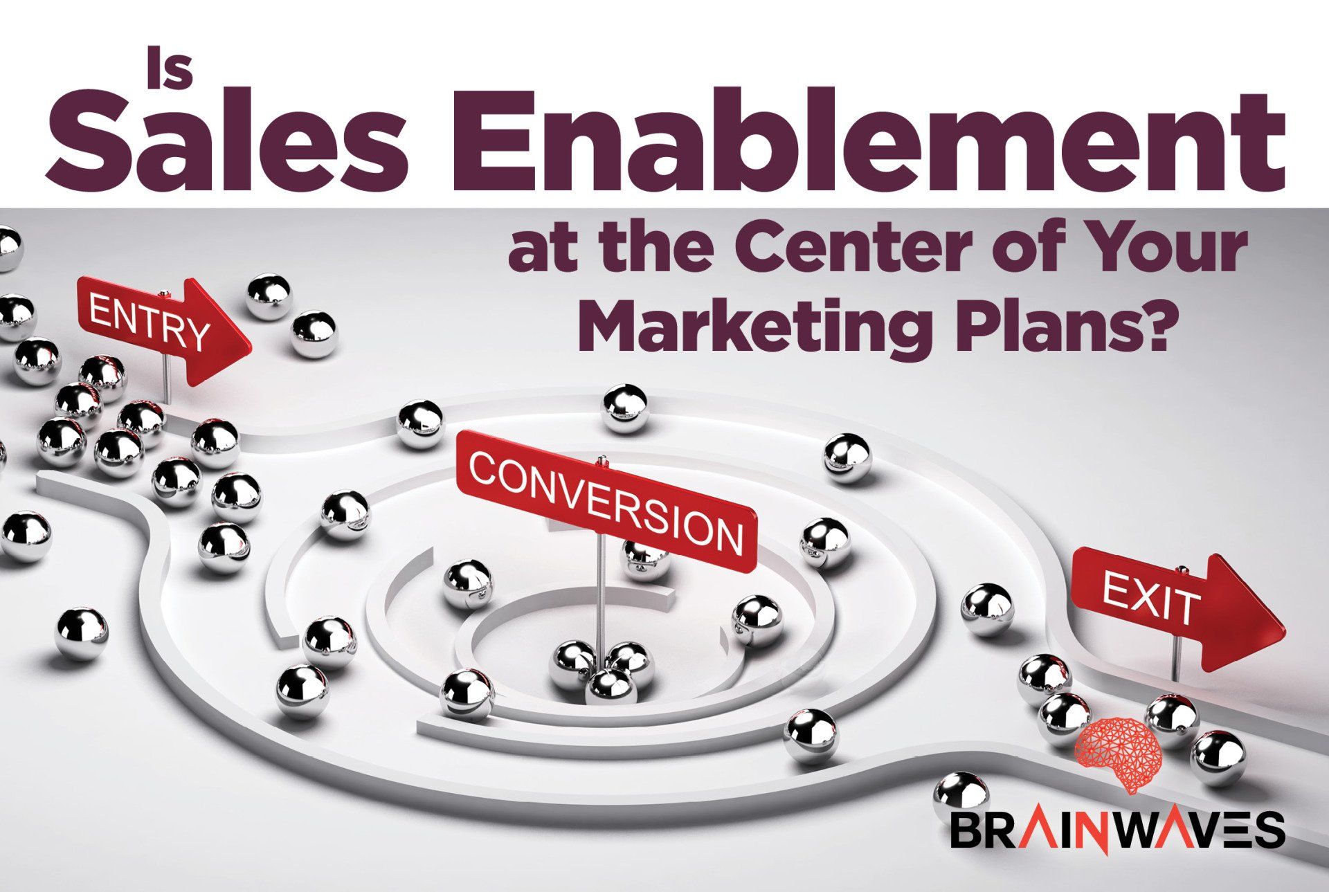 Is sales enablement at the center of your marketing plans ?