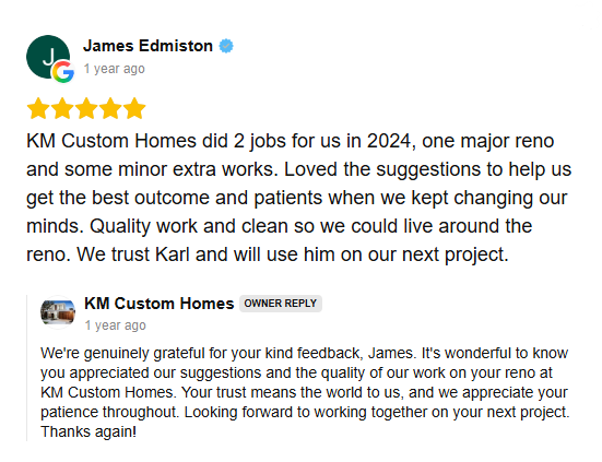 James Edmiston — KM Custom Homes In Mount Eliza, VIC