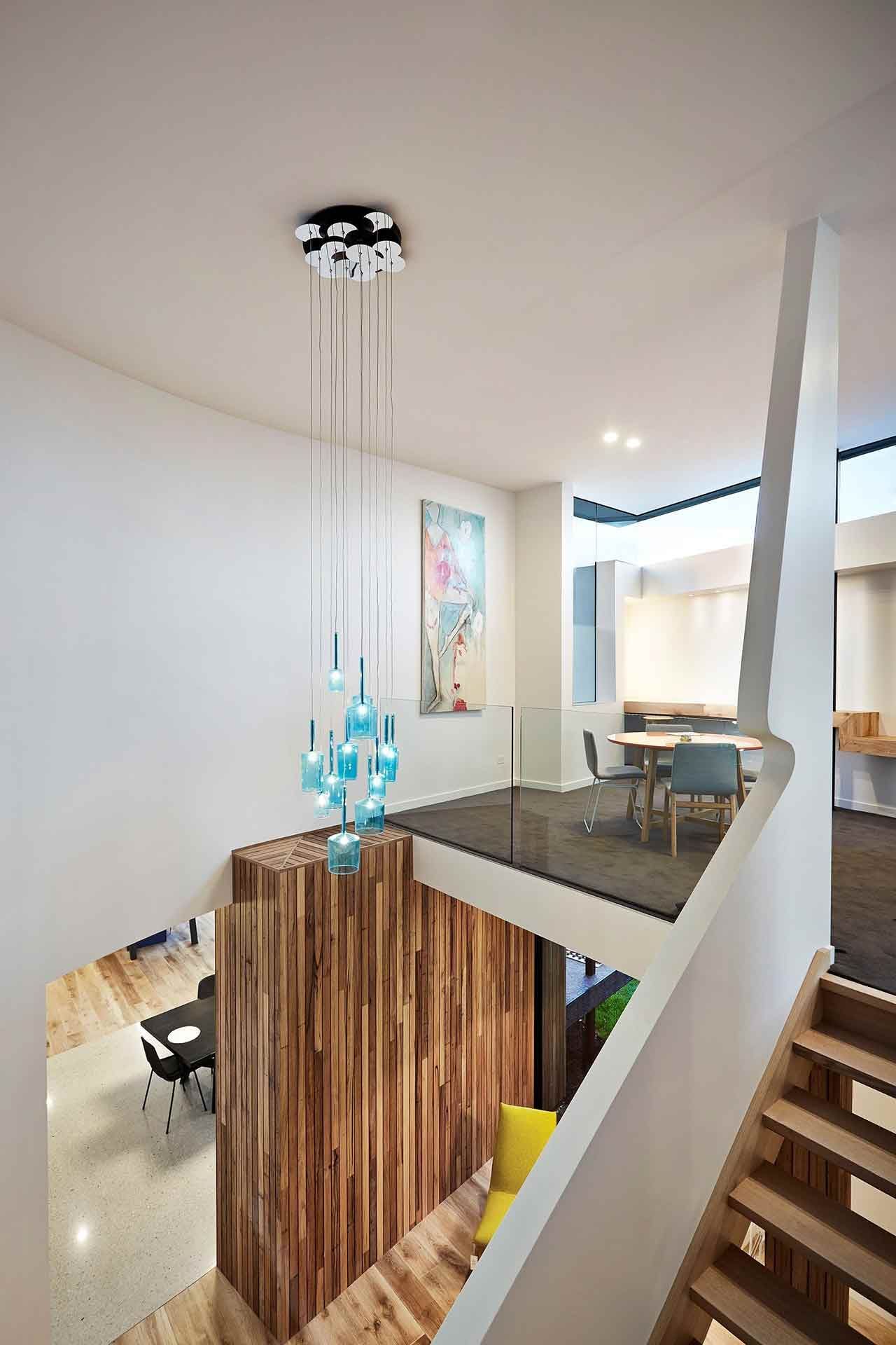 An Artist 's Impression of a House With Stairs — KM Custom Homes In Mount Eliza, VIC