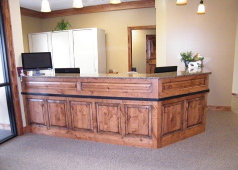 Reception Desk — Caldwell, ID — Webster Orthodontics