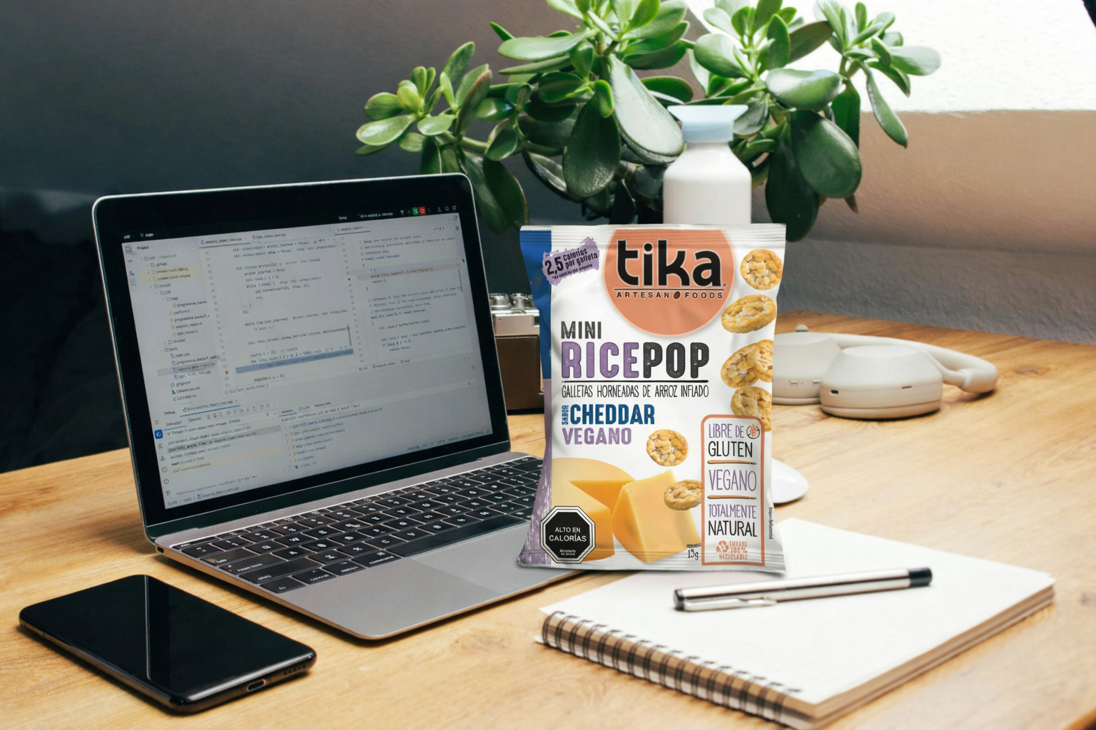 kits flexibles de fruta y snacks