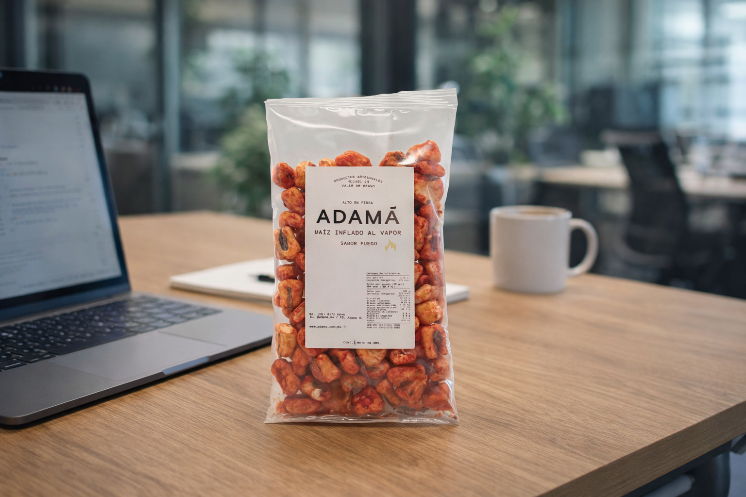 kits flexibles de fruta y snacks