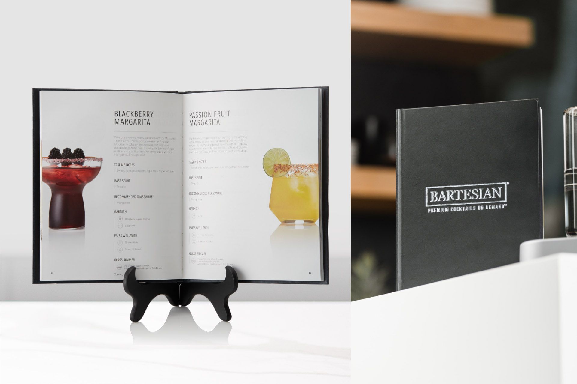 Cocktail menu design