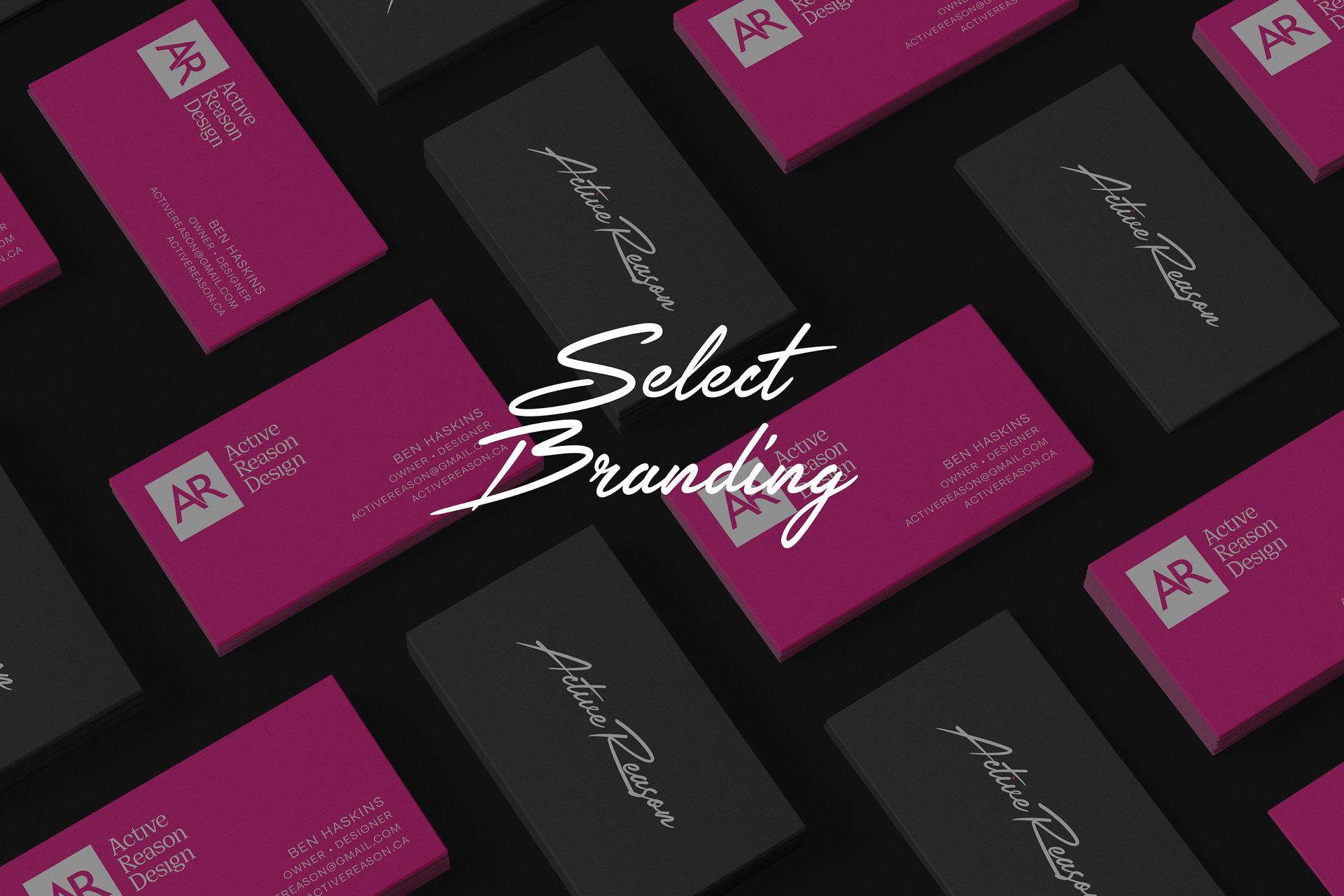 Selected Active Reason Design Logos