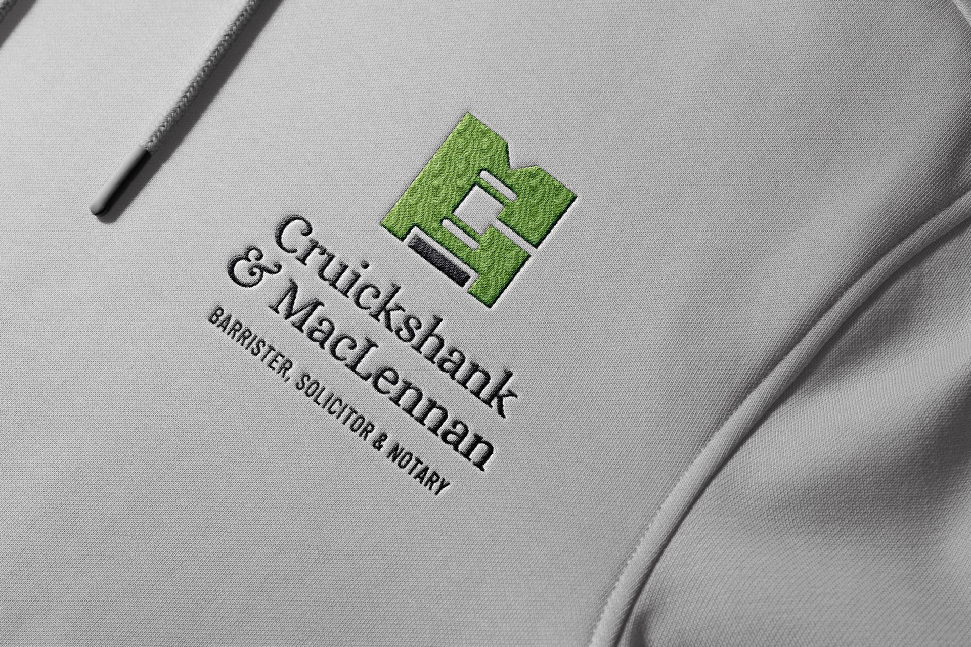 Law firm branding and logo design - shirt design