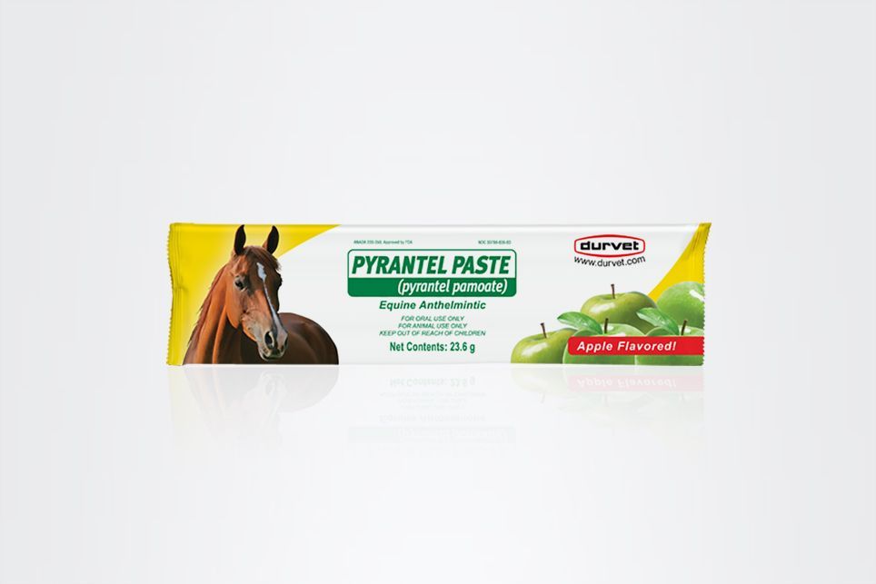 Equine pharmaceutical packaging design