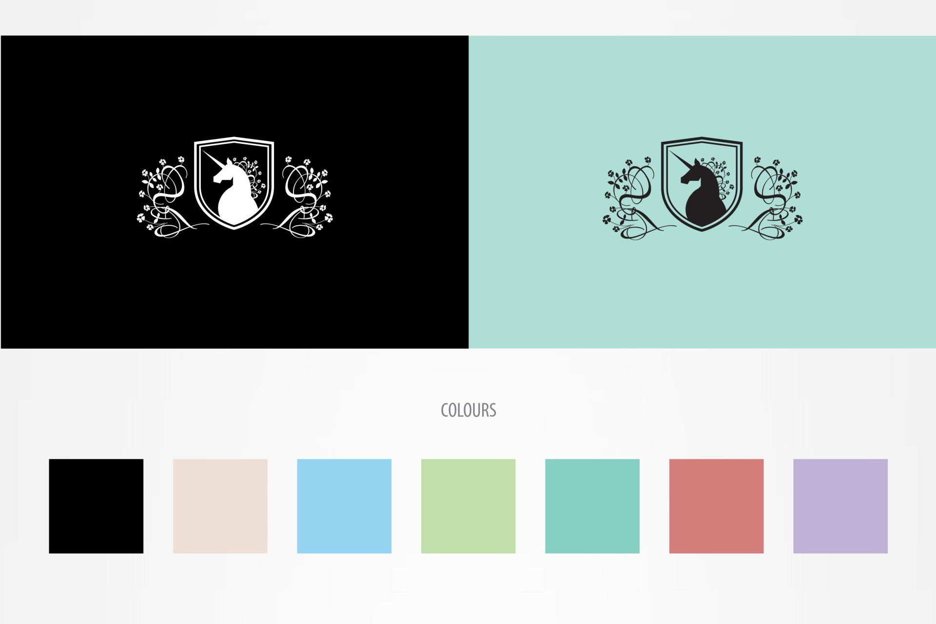 The Flowersmith branding colours and look by graphic designer Ben Haskins of Active Reason Design