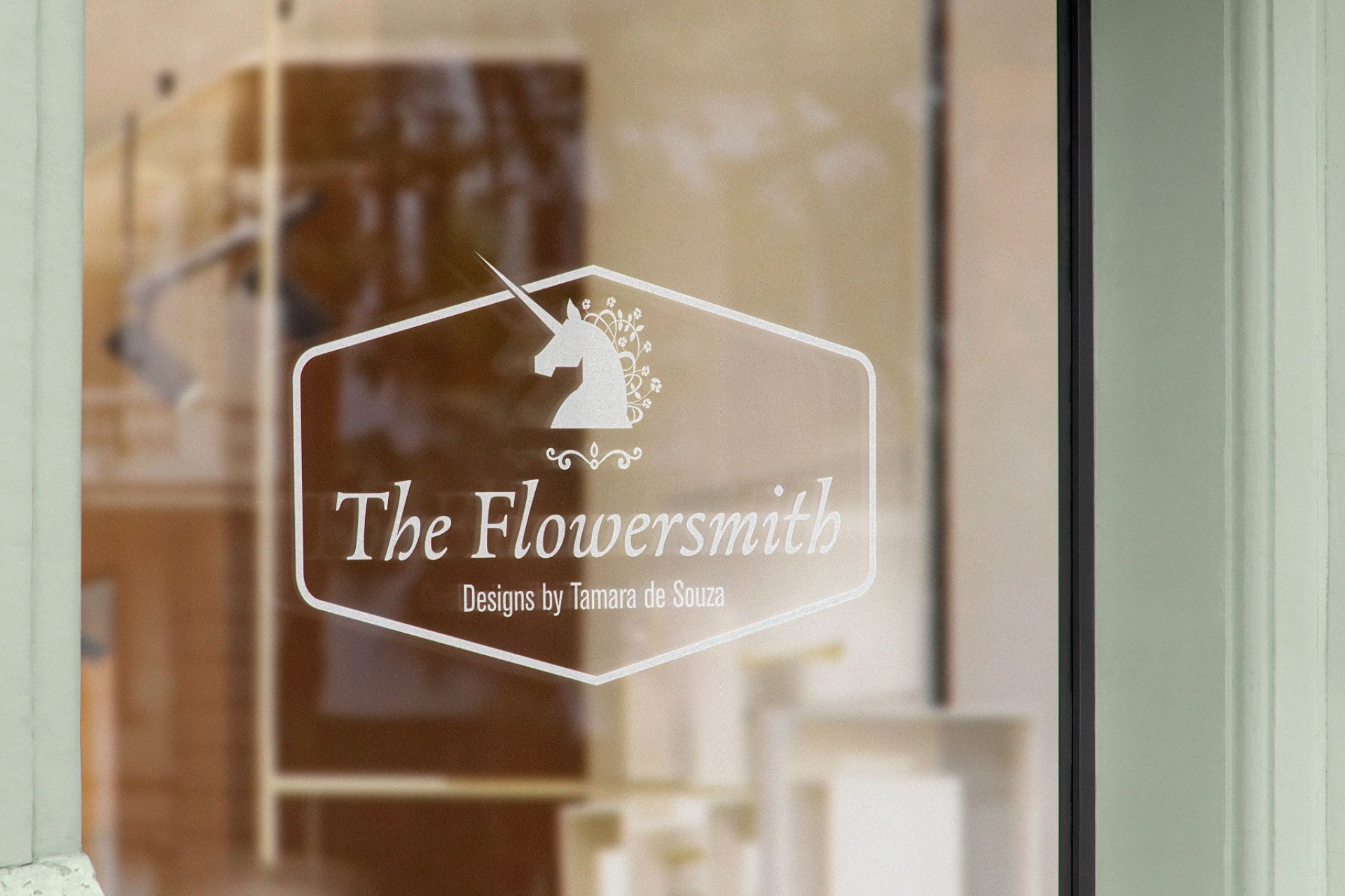 Florist logo design and store branding