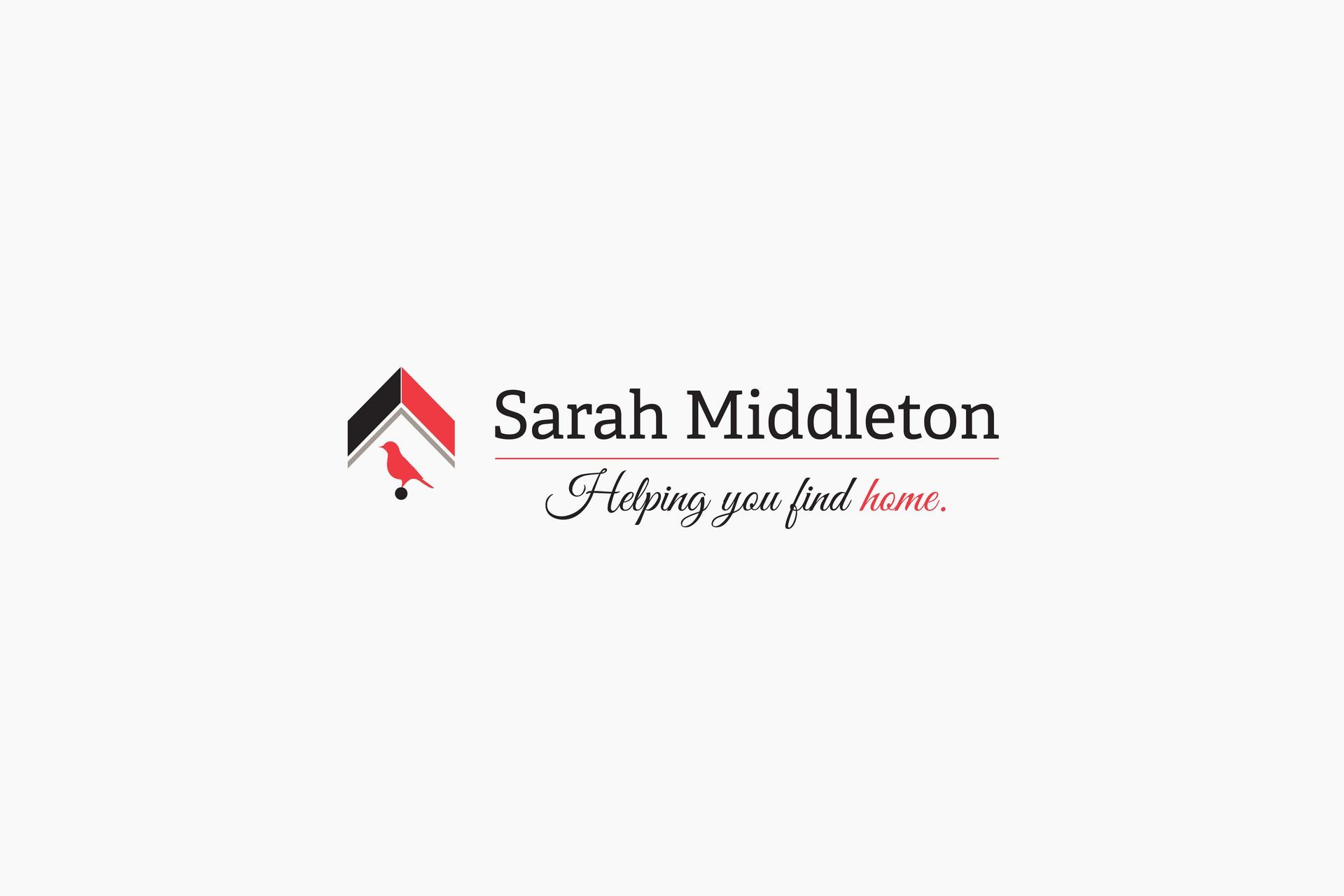 Real estate agent logo design