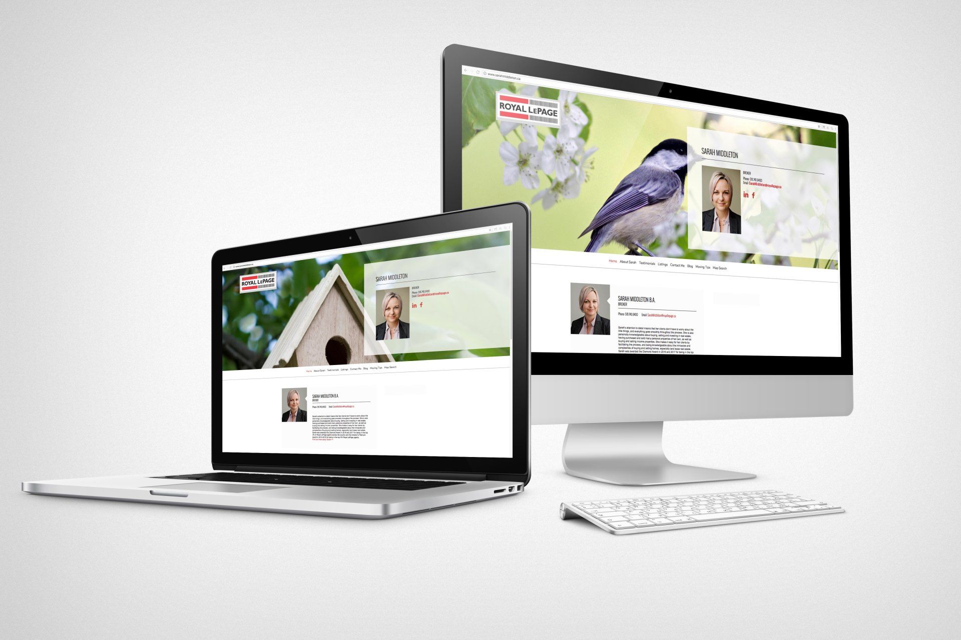 Website Design by graphic designer Ben Haskins, Active Reason Design