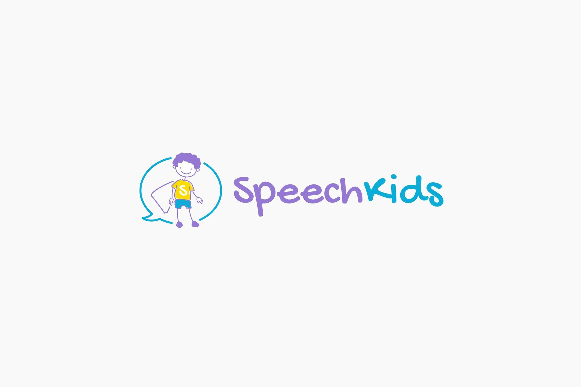 Speech therapist  logo design
