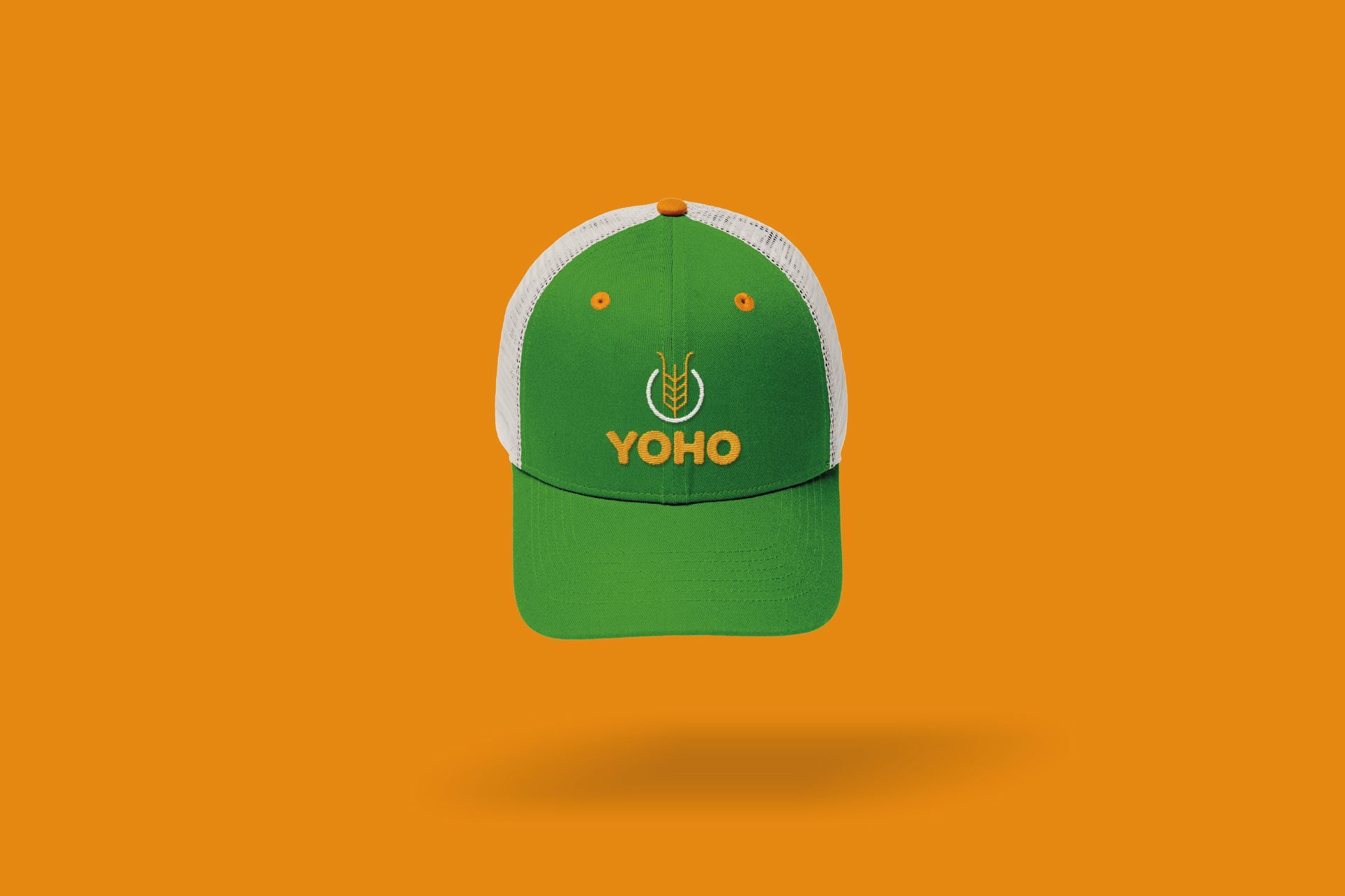 Yoho Ag Solutions branded hat design