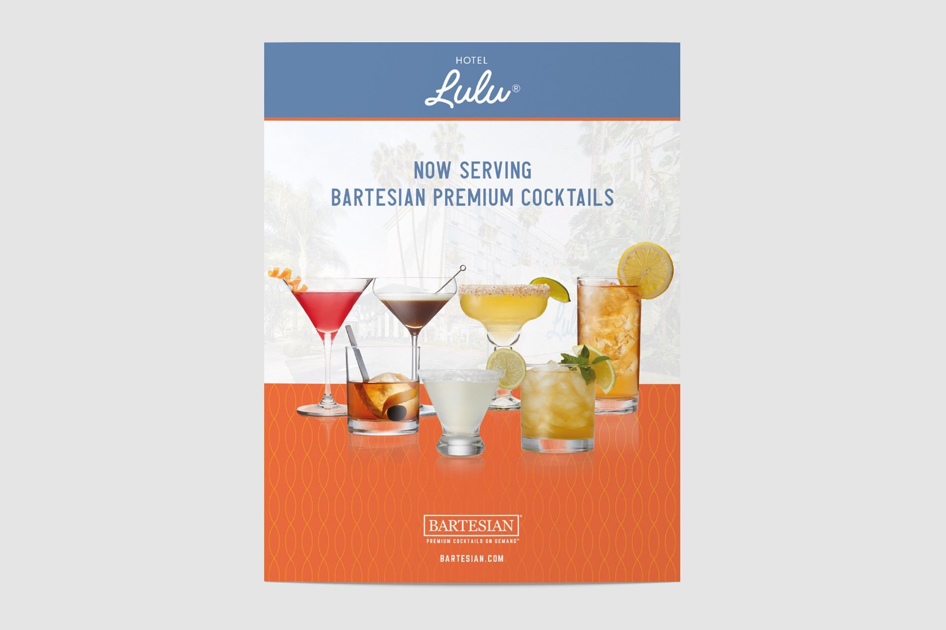 Cocktail capsule machine restaurant menus