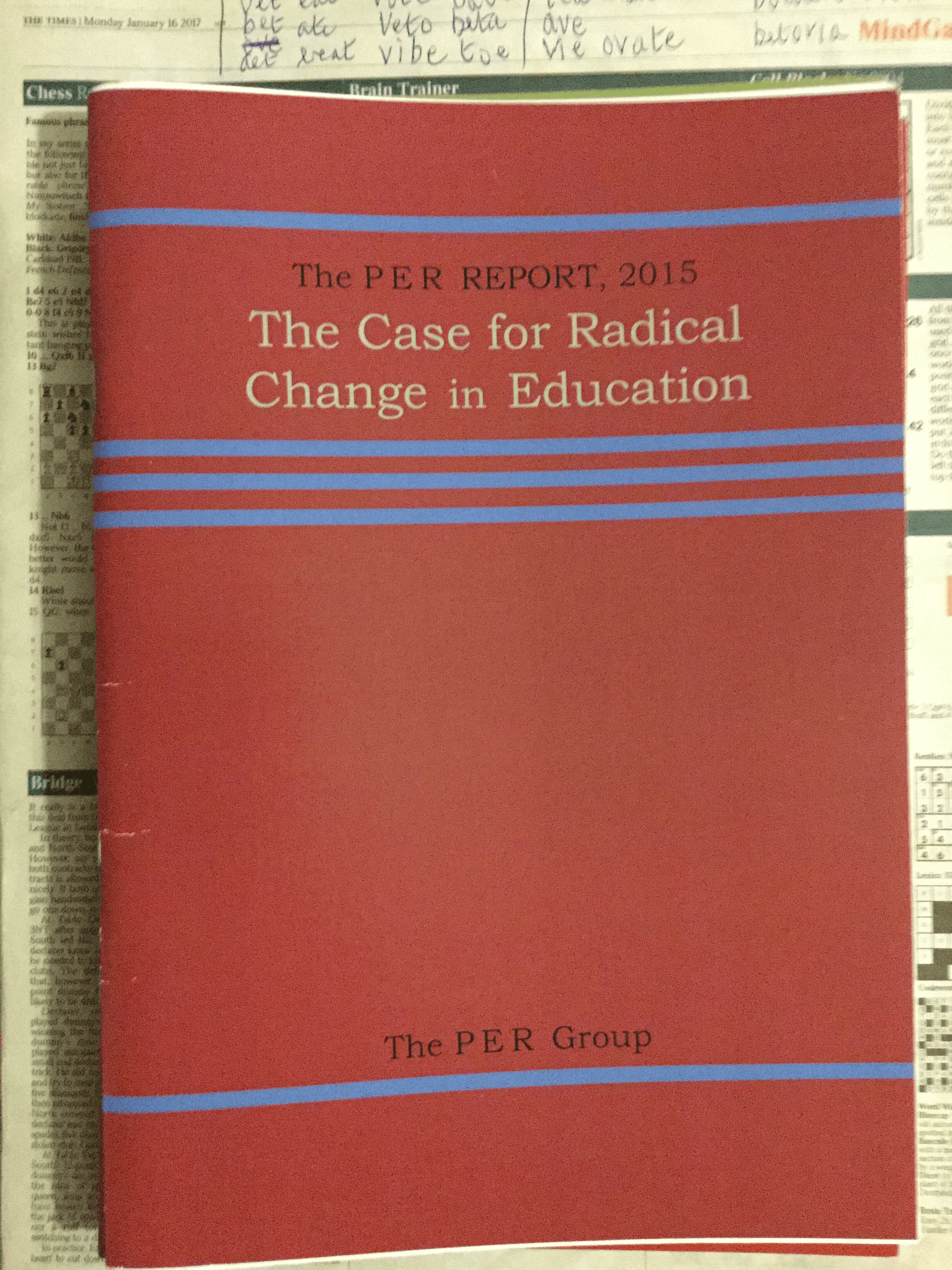 book with a red cover