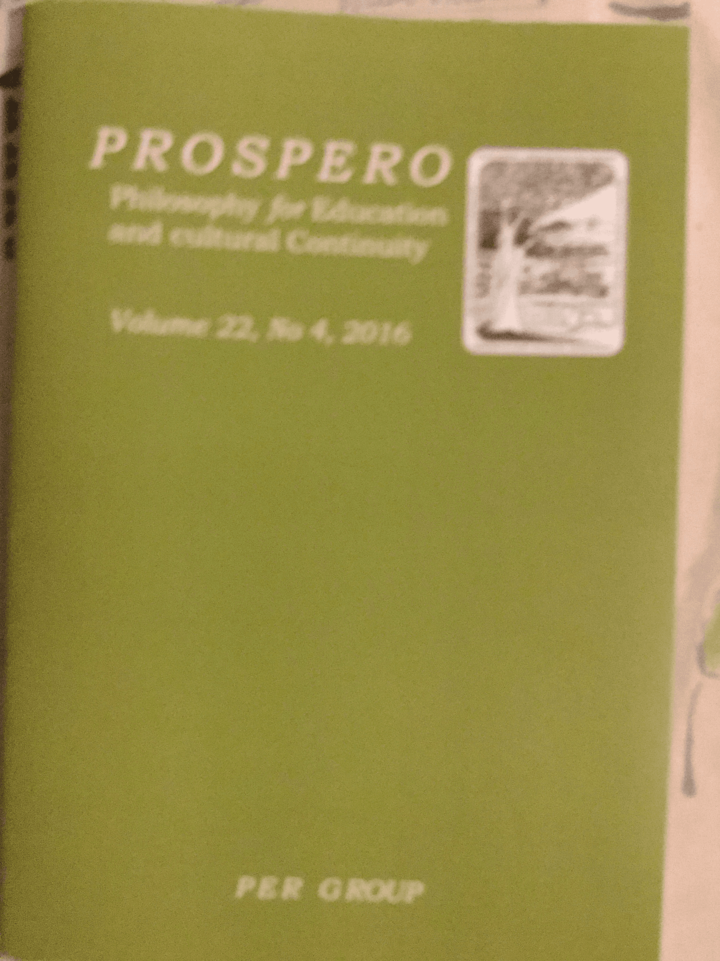book with a green cover