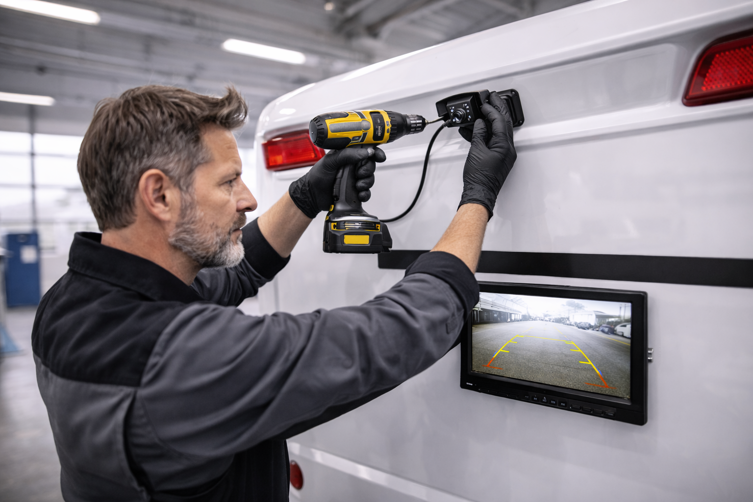 Rückfahrkamera und Technik-Nachrüstung