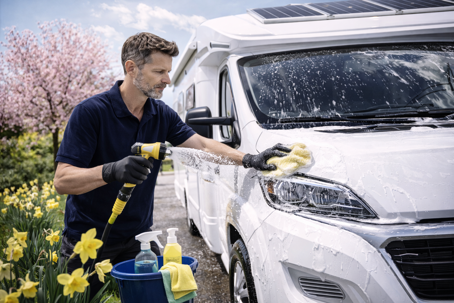 Frühjahrsfit für Auto oder Wohnmobil