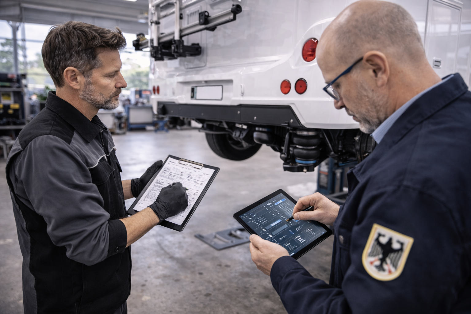 TÜV Abnahme und Eintragung