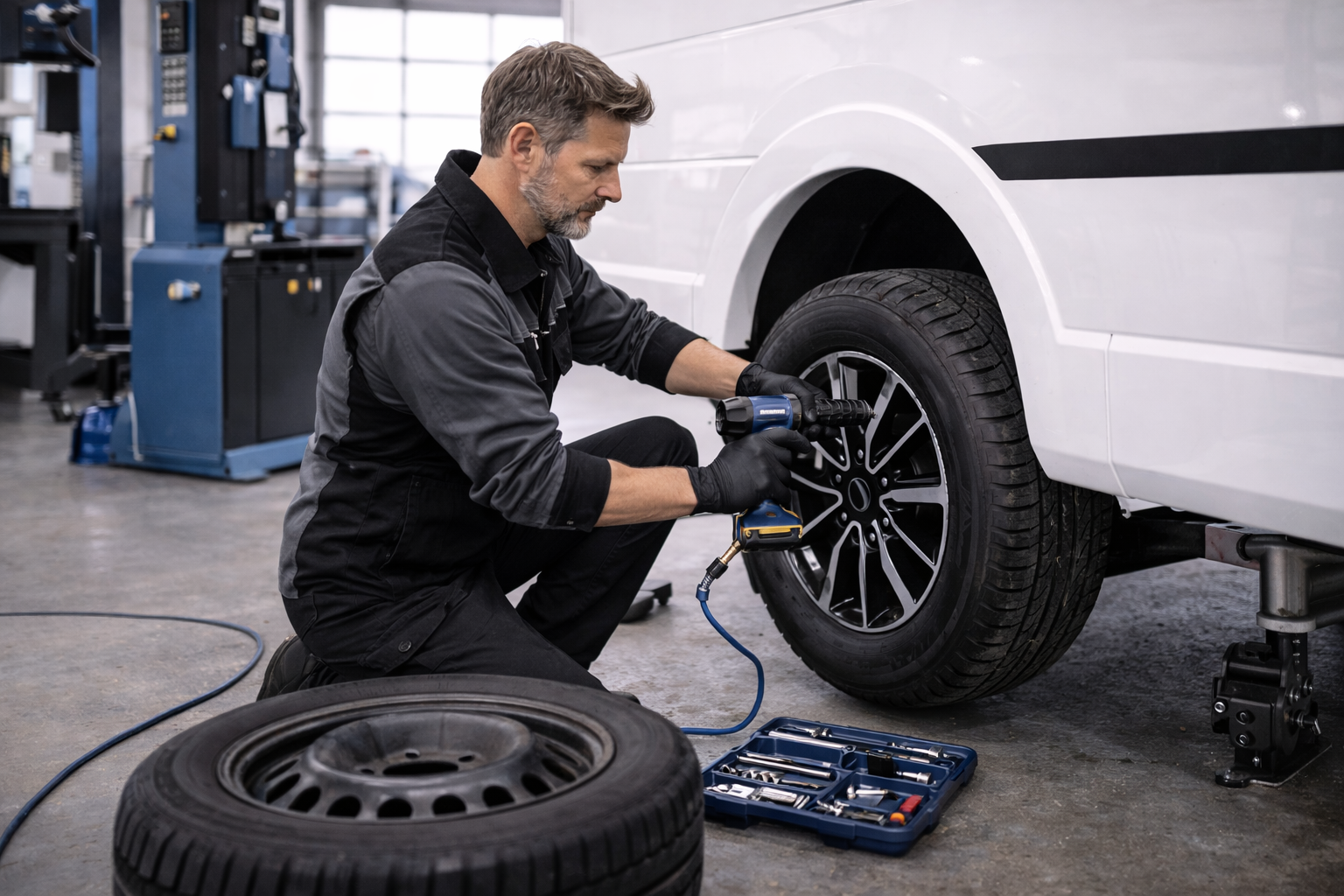 Rad- und Reifenumbauten