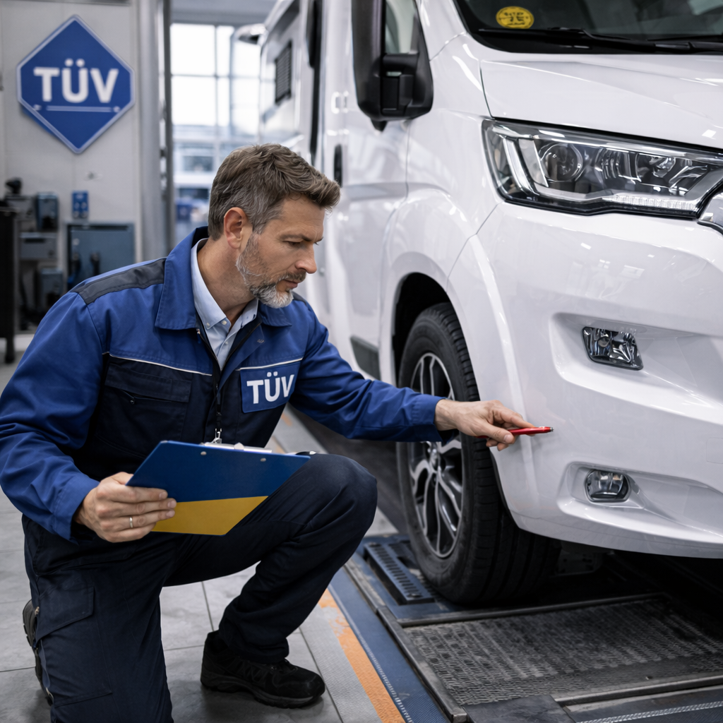 TÜV und Vorbereitung fürs Wohnmobil