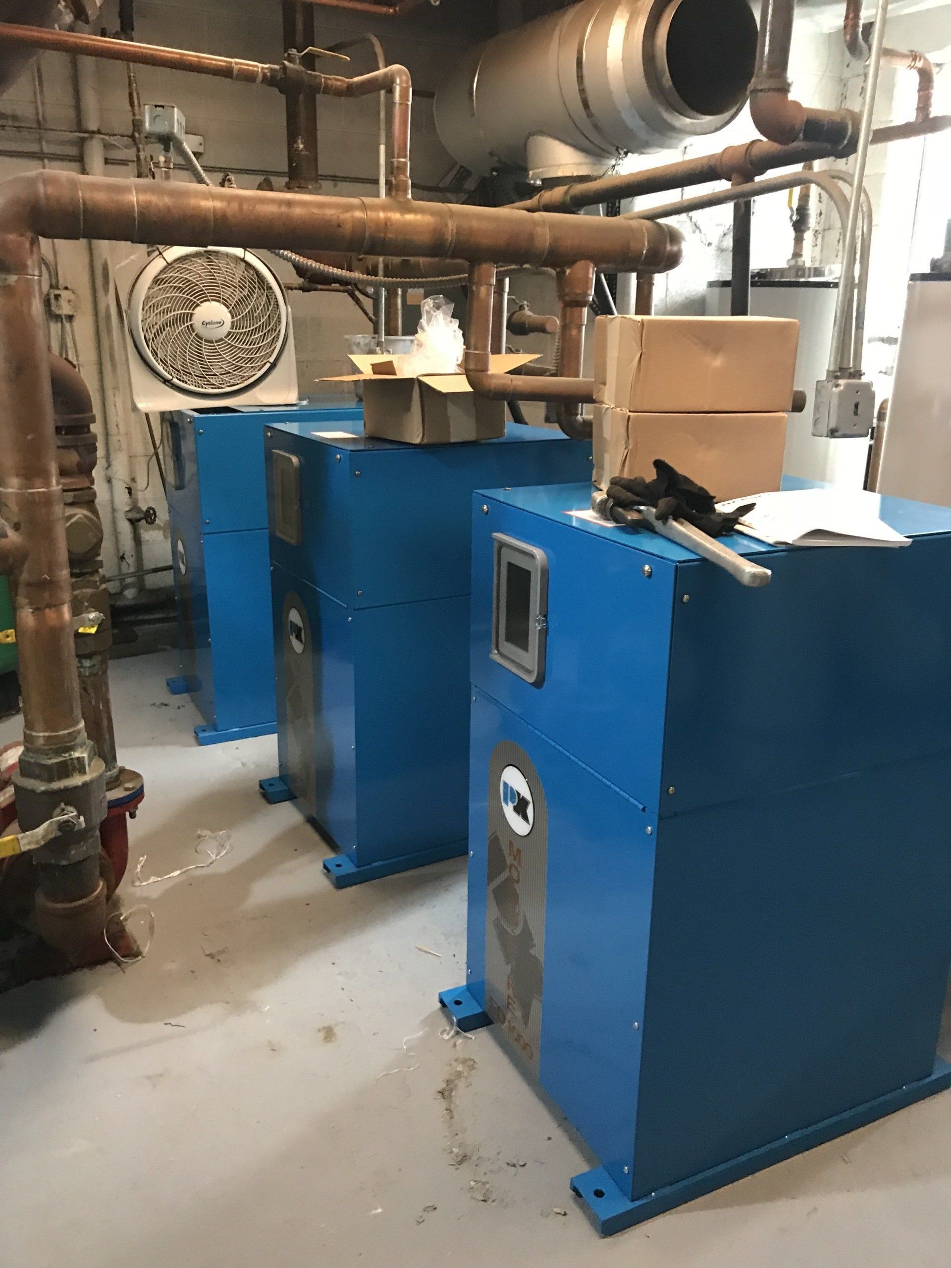 Blue Boiler — Detroit, MI — Astro Heating & Cooling Inc.