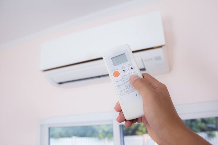 Air Condition with Remote Control — Detroit, MI — Astro Heating & Cooling Inc.