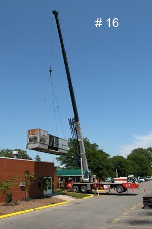Side View of Lifting — Detroit, MI — Astro Heating & Cooling Inc.