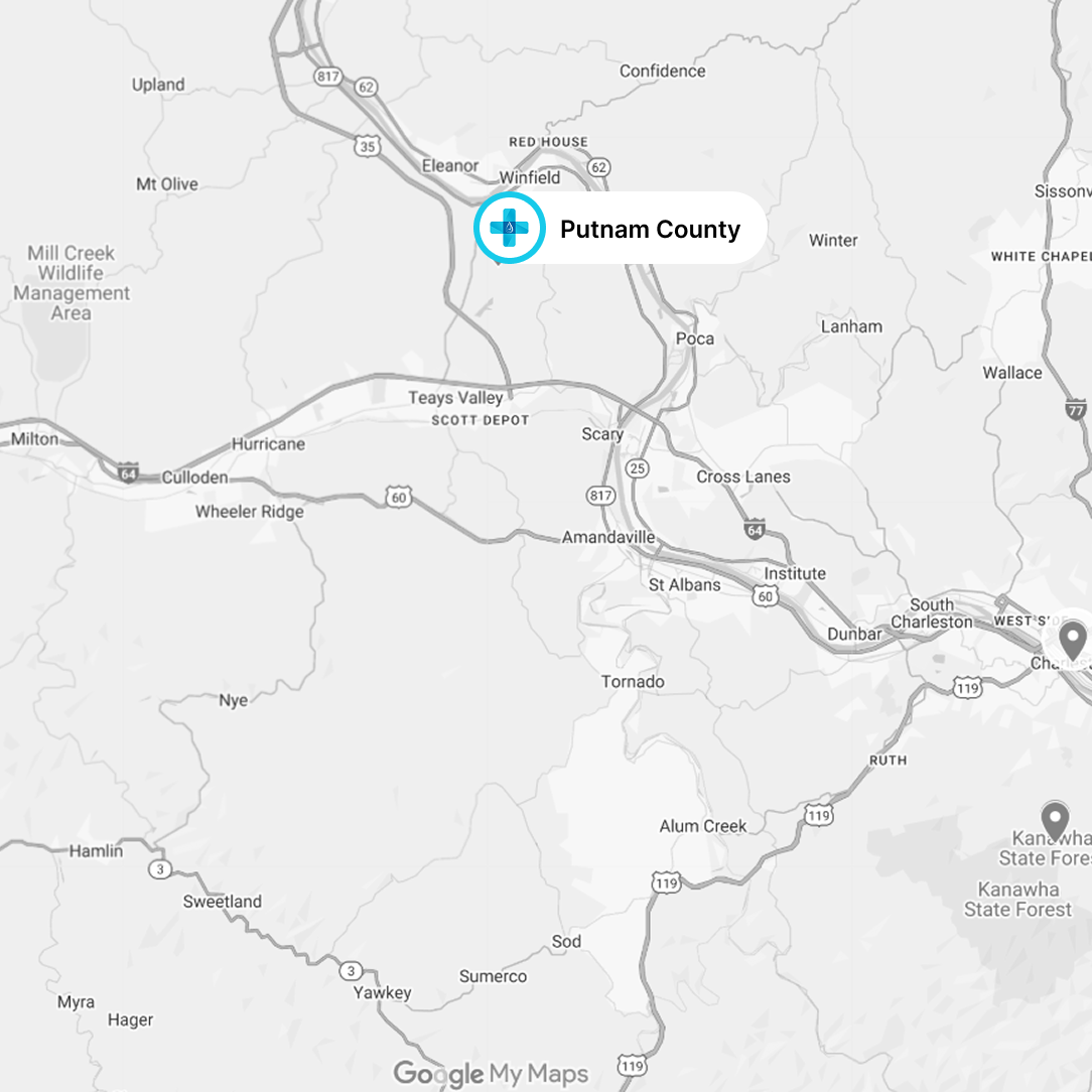 A map showing the location of karaweta city