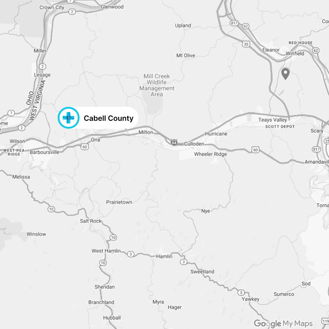 A map showing the location of karaweta city