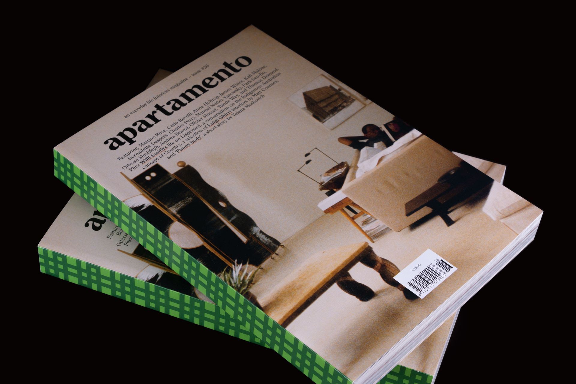 this is the magazine Apartamento on an article about magazine design and page layout on a blog post by the Sydney and Perth design agency The End Creative Agency.