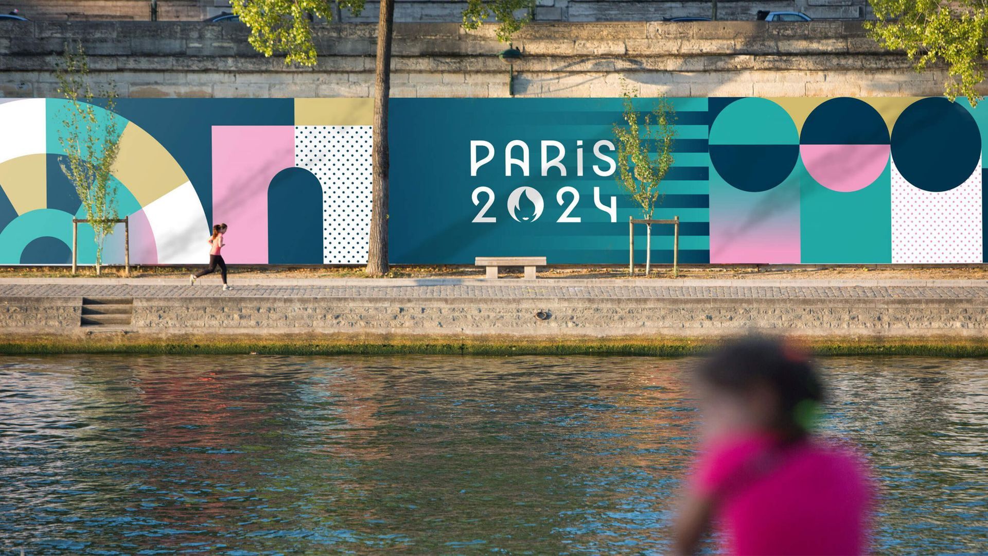 Paris 2024 Olympic pictograms shown in an article by The End Creative Agency