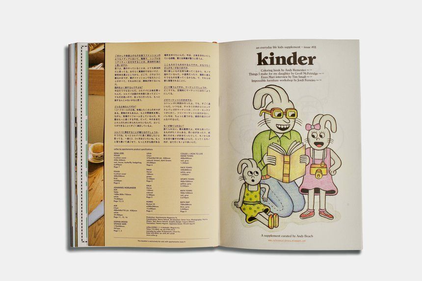 This is an article about magazine design and page layout from Apartamento, featured on a blog post by a design agency based in Sydney and Perth called The End Creative Agency.