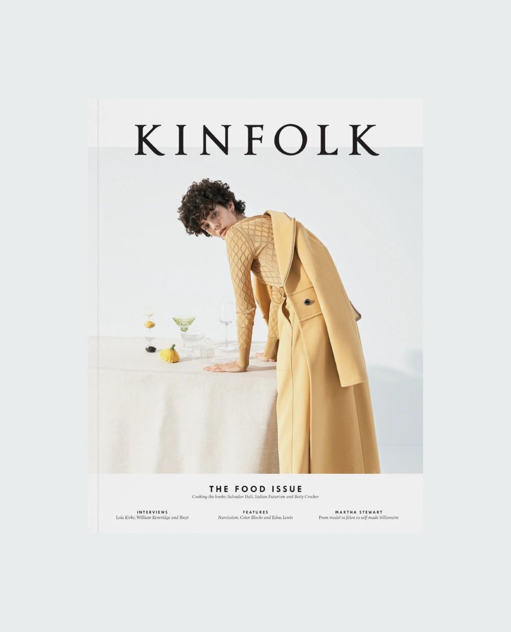 Kinfolk magazine being highlighted in a blog post by a magazine designer at The End creative agency