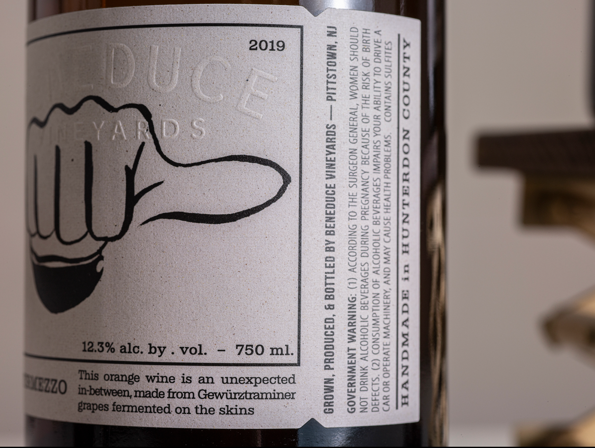 Wine packaging highlighted in a blog post, written by The End Creative Agency.