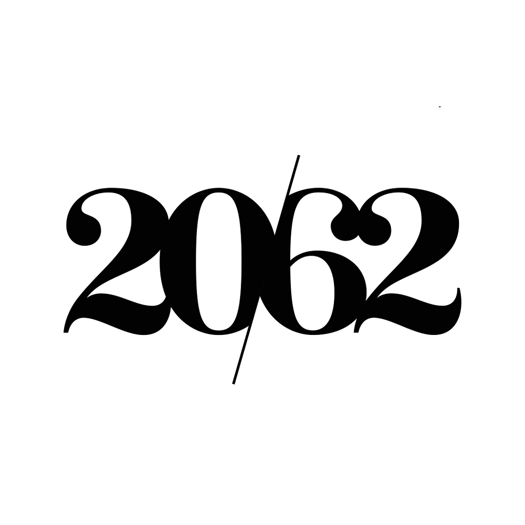 2062 magazine logo design, by logo designers, The End Creative Agency in Sydney