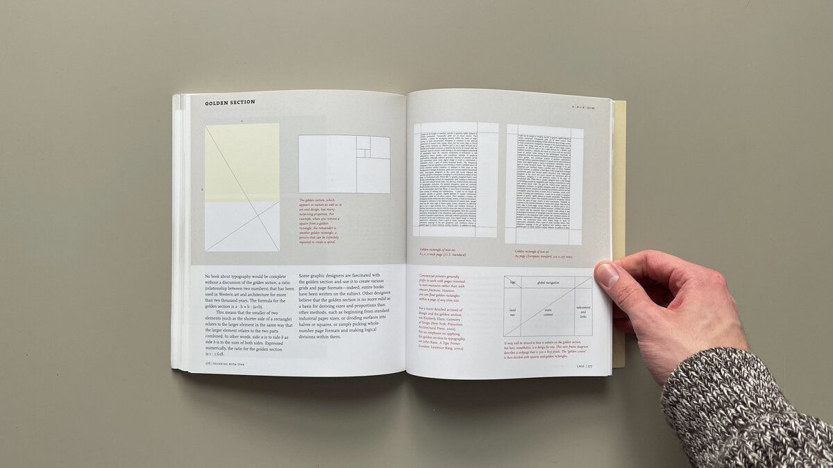 An image of a graphic design book by Ellen Lupton, featured in a blog article created by a designer at The End Creative Agency.