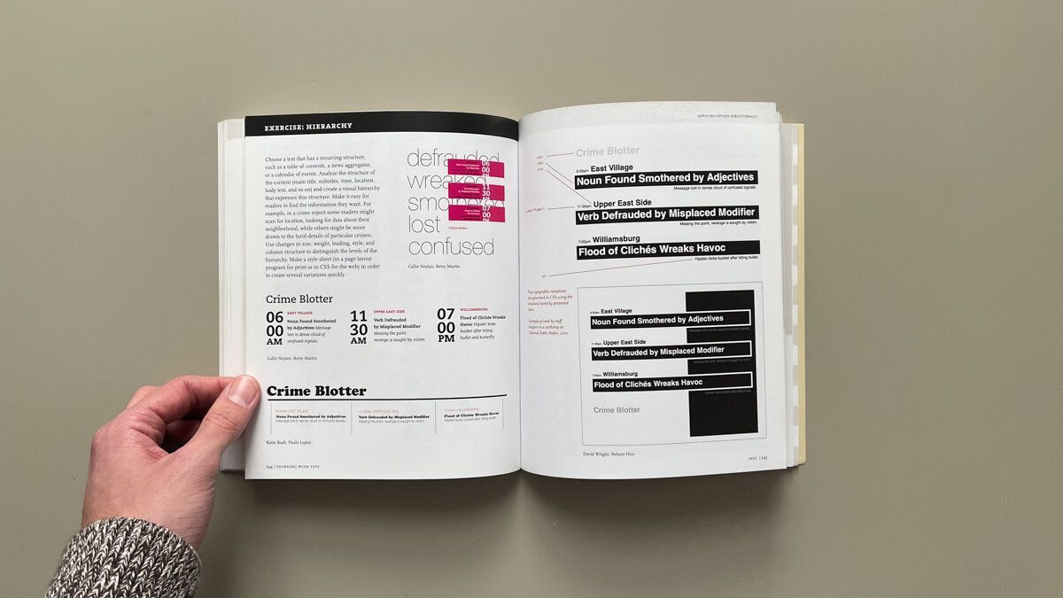 An image of Ellen Lupton’s graphic design book, discussed in a blog post authored by a designer from The End Creative Agency.