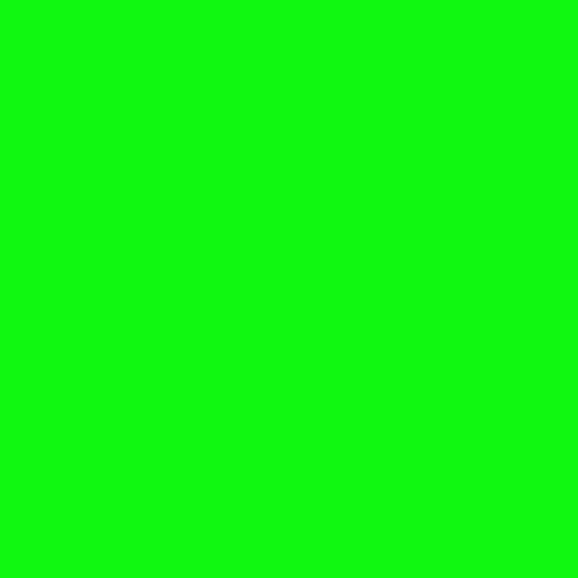 A green screen with a few lines on it
