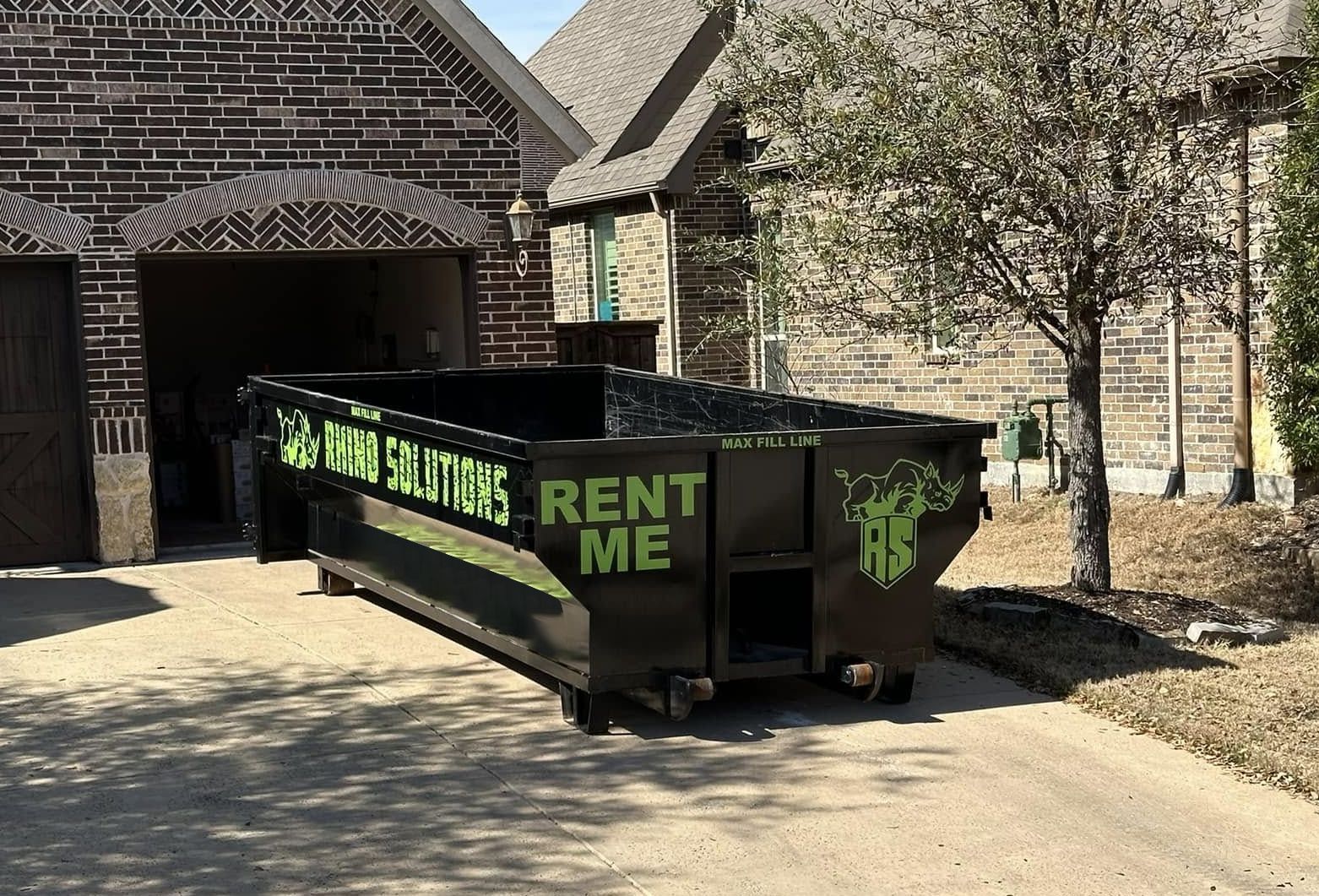 dumpster rental denton tx
